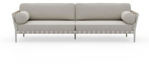 Vipp 720 Open-Air Light Grey 3-Seater Outdoor Sofa