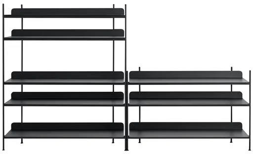 Muuto Compile Shelf System 7 Black