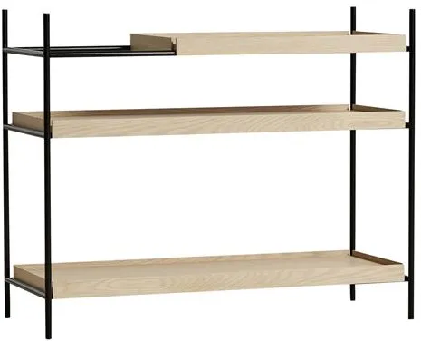 Woud Tray Low Cabinet Oak/Oak