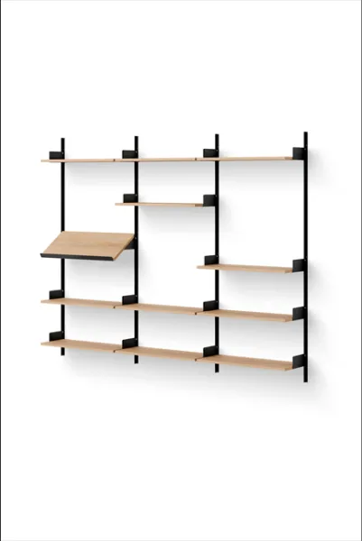 New Works Display Plank 1900 Oak/Black