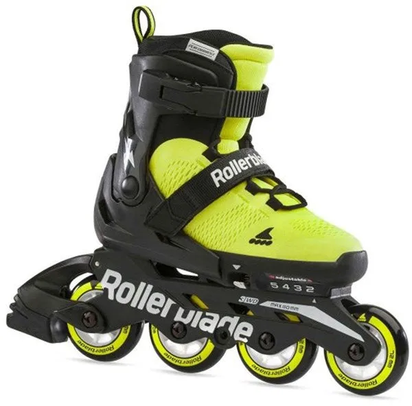 Rollerblade Roller Skates Neon Yellow/Black - Size 36.5-40.5