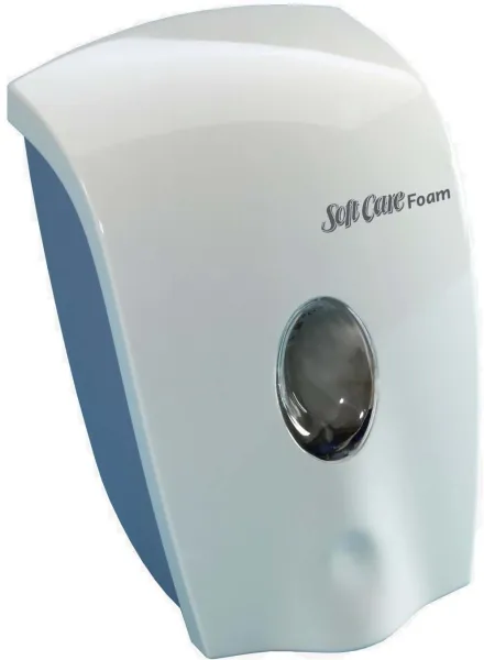 Discontinued: Soft Care Foam, foam soap dispenser, ABS plastic white