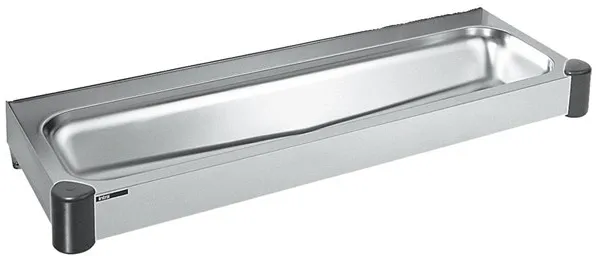 Juvel Intra juvel p12 rinsing channel without back panel, central drain, stainless steel