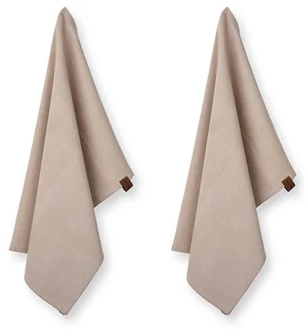 Humdakin tea towels Latte